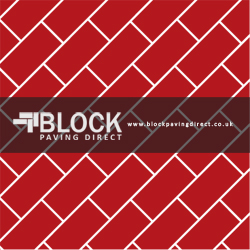 45 degree Stretcher block paving pattern