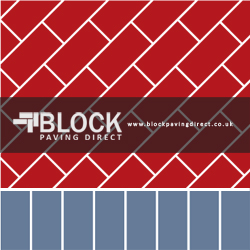 45 degree Stretcher with soldier block block paving pattern